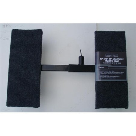 Shop Tuff Shop Tuff STF-1218MDAM 12 x 18 in. Adjustable Movers Dolly STF-1218MDAM